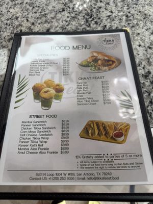 Menu photo 1 Tikka Feast San Antonio, TX Menu photo 1 Tikka Feast San Antonio, TX