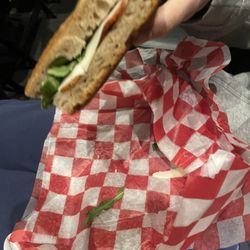 United Theatre - Windie's pop up. Suppi focaccia sandwich $12