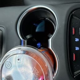 Leaking cup Dutch Bros gave me and complexly messed up my brand new car!! Leaking cup Dutch Bros gave me and complexly messed up my brand new car!!