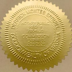 Mobile Notary by Derrick Spruill - The Gold Standard of Mobile Notary Services, Derrick Spruill.