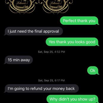 Amazing Booth - The text conversation with the vendor. - Photo Booth Rentals Near Me Amazing Booth - The text conversation with the vendor. - Photo Booth Rentals Near Me