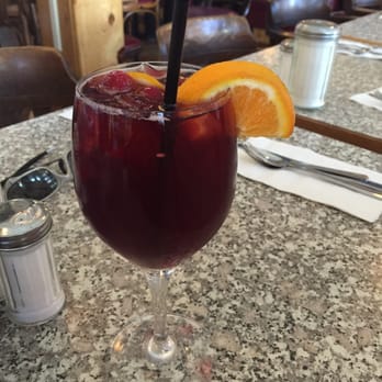 John's Place - Amazing sangria with berries and and an orange slice! - Breakfast & Brunch Near Me - Victoria, British Columbia