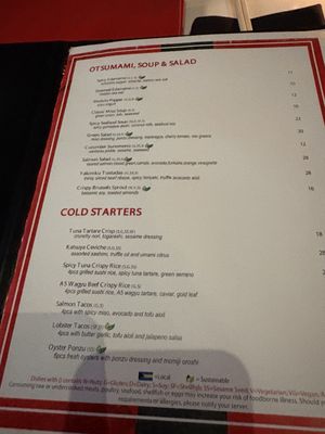 Menu photo 5 Katsuya Baha Mar Nassau, NY Menu photo 5 Katsuya Baha Mar Nassau, NY