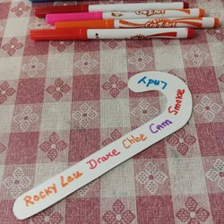 Haigler Country Cafe - Candycane coloring contest