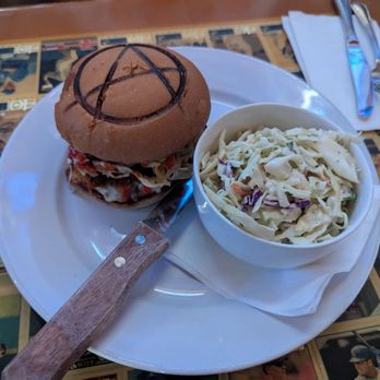 Legends - The Anarchy with coleslaw. - Sports Bars Near Me - Long Beach, California