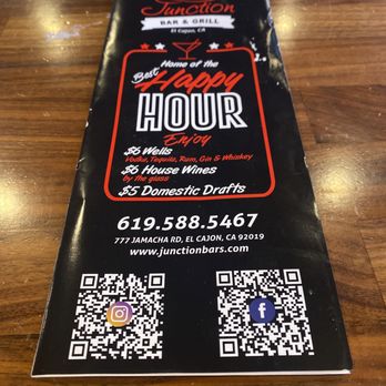 Junction Bar & Grill - the menu for the hour - Burgers Near Me - El Cajon, California Junction Bar & Grill - the menu for the hour - Burgers Near Me - El Cajon, California