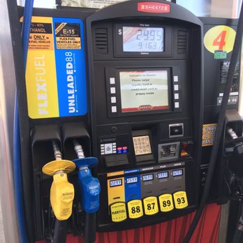 Sheetz - a gas pump at a gas station - Gas Stations Near Me - Butler, Pennsylvania