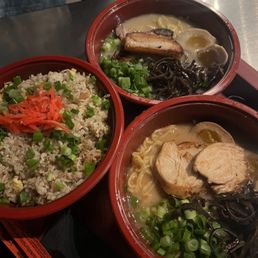 Ramen , Small Niku Fried Ricerice
