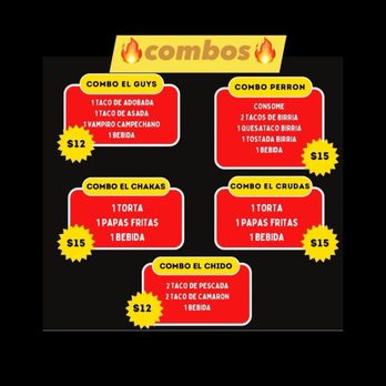 Tacos Guys - Combo Specials - Caterers Near Me - San Diego, California Tacos Guys - Combo Specials - Caterers Near Me - San Diego, California