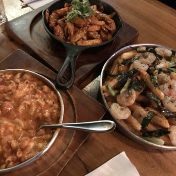 Han Ba Tang - From our first visit: Mac and gochujang, spicy rice cakes and shrimp fries - Korean Near Me - Toronto, Ontario Han Ba Tang - From our first visit: Mac and gochujang, spicy rice cakes and shrimp fries - Korean Near Me - Toronto, Ontario