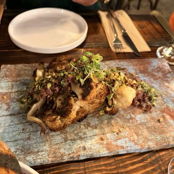 The Rustik Fork - Cauliflower Steak - Gastropubs Near Me - Riverside, California