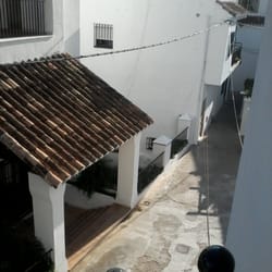 El Escudo De Mijas - Desde la terraza hacia el pueblo