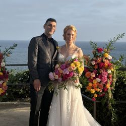 Flowers By The Sea