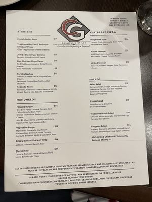 Menu photo 2 Cadwell's Grille Deerfield, IL
