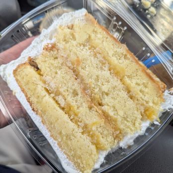 Made by Raquel - Dominican cake slice with pineapple filling - Bakeries Near Me - Perth Amboy, New Jersey