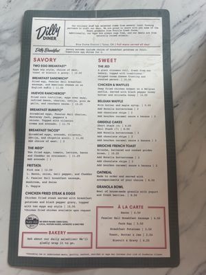 Menu photo 4 Dilly Diner Tulsa, OK
