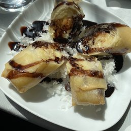 Banana Spring Rolls