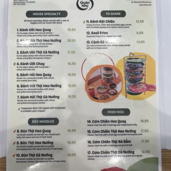 Quan Nhii - New Menu - Vietnamese Near Me - Westminster, California Quan Nhii - New Menu - Vietnamese Near Me - Westminster, California