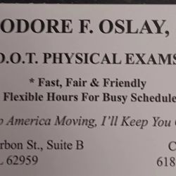 Ted Oslay Marion Chiropractor - DOT Physical Exams Same Day