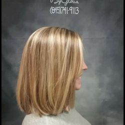 ANGEL HAIR DESIGN BY GLORIA - Hi-lite and trim: