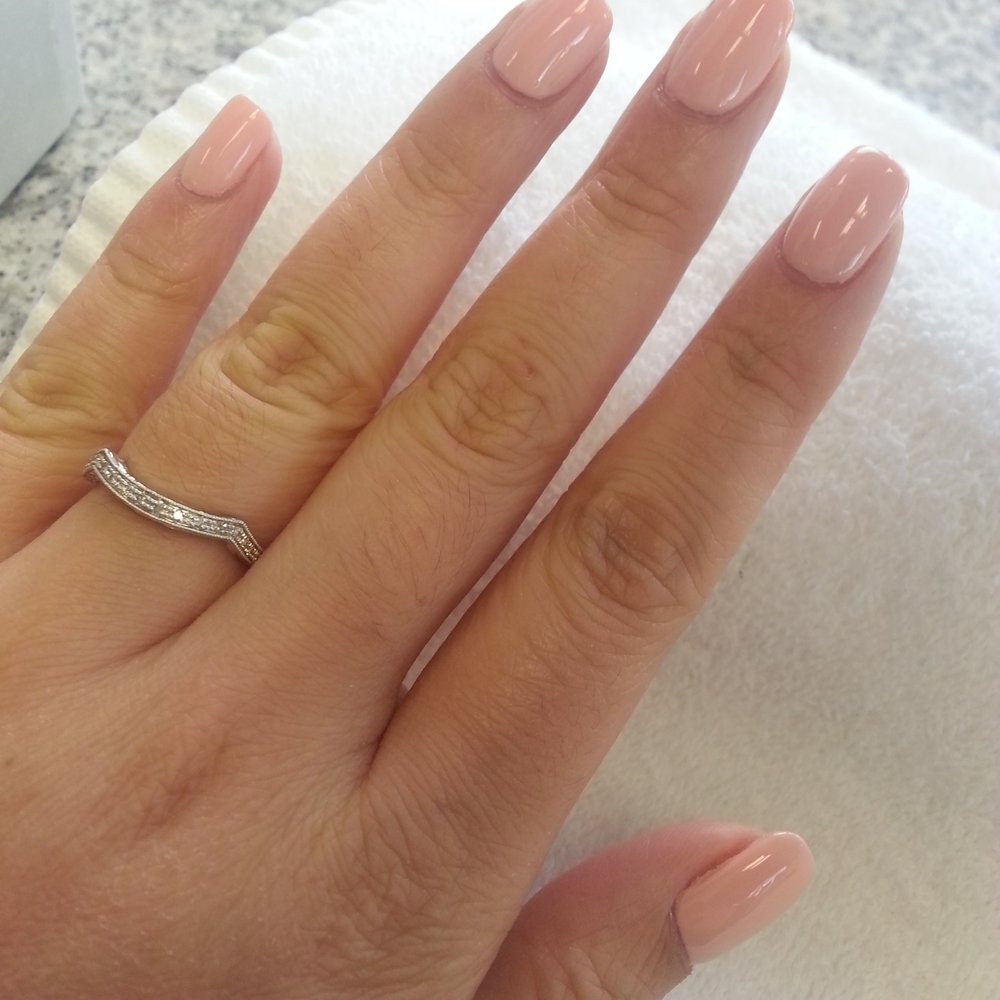 Hollywood Nails - Nude overlay - Nail Salons Near Me - Seattle, Washington Hollywood Nails - Nude overlay - Nail Salons Near Me - Seattle, Washington