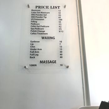 Passion Nail Studio - Price list - Nail Salons Near Me - New York, New York