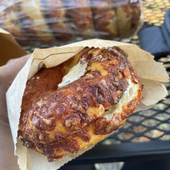 Blazing Bagels - Cheese bagel - Bagels Near Me - Seattle, Washington