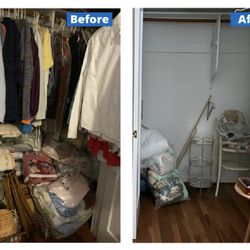 Qualified Movers - San Jose Moving Company - closet packed and moved to truck