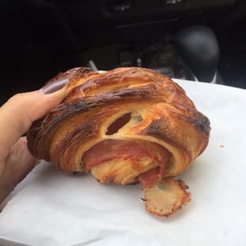 Rosellini's - Ham & cheese croissant. Do not eat this in your car. You will make a mess!!! - Bakeries Near Me - Seattle, Washington