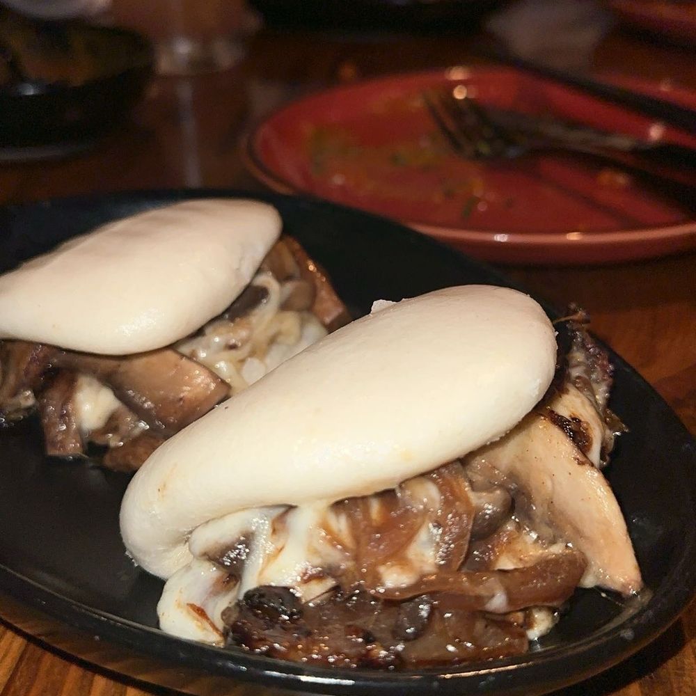 Rhea - mushroom bao - New American Near Me - Saratoga Springs, New York Rhea - mushroom bao - New American Near Me - Saratoga Springs, New York