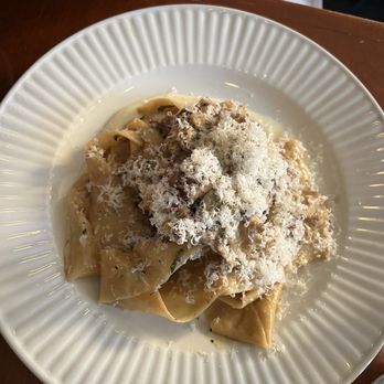 Ask For Luigi - Pappardelle with mushrooms - Italian Near Me - Vancouver, British Columbia Ask For Luigi - Pappardelle with mushrooms - Italian Near Me - Vancouver, British Columbia