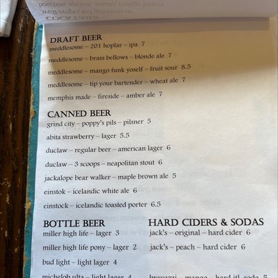 Menu photo 8 The Second Line Memphis, TN Menu photo 8 The Second Line Memphis, TN