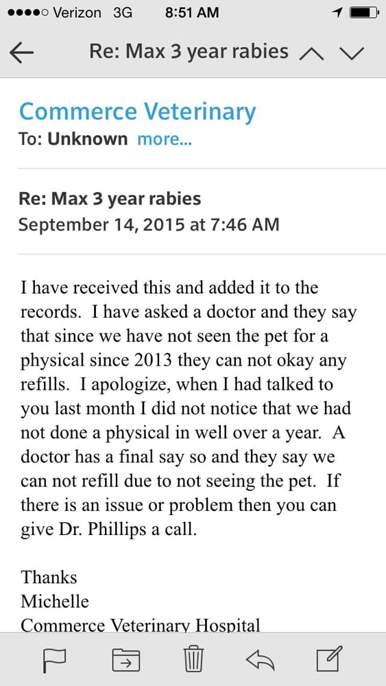 COMMERCE VETERINARY HOSPITAL 1012 S Broad St, Commerce,