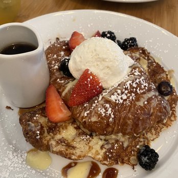Bloom - Croissant French Toast - American Near Me - Santa Clara, California Bloom - Croissant French Toast - American Near Me - Santa Clara, California