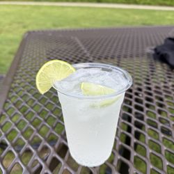 Grindstone Coffee - Refuel with Trail I.V. 
Mineral Water, Fresh Squeezed Lime, and Mexican Salt