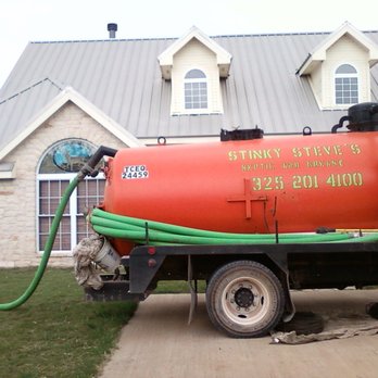 Stinky Steve's Septic and Grease - Our first International Septic Truck out pumping a septic tank in 2011. - Septic Services Near Me - Abilene, Texas Stinky Steve's Septic and Grease - Our first International Septic Truck out pumping a septic tank in 2011. - Septic Services Near Me - Abilene, Texas