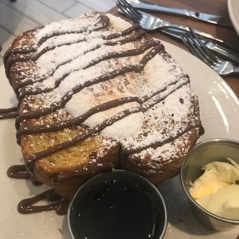 Hash Kitchen - S'mores French Toast - graham cracker brioche / nutella / charred marshmallow fluff - Breakfast & Brunch Near Me - Scottsdale, Arizona