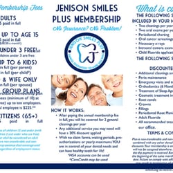 Jenison Family Dentistry - Our Jenison Family Dentistry In-Office benefits program. No insurance, no problem!