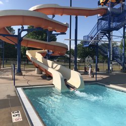 Rush City Aquatic Center - Twisty slide