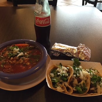 Tacusa - Went back on the weekend for the menudo and it was great with taco pastor and taco barbacoa finish it with a coke delicious - Tacos Near Me - Fort Worth, Texas