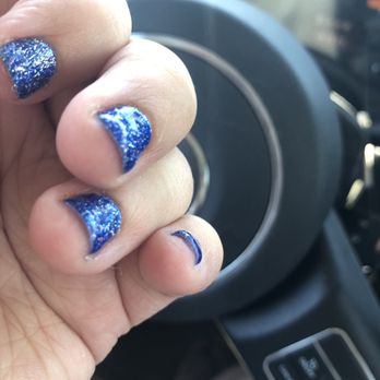 A C Nail Spa - Uneven bubbled UGLY polish. - Nail Salons Near Me - Los Angeles, California