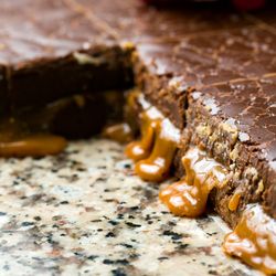 Berg Harvest Mercantile and Cafe - Caramel Sea-Salt fudge