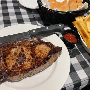 Linda's La Cantina - Ribeye and fries, side salad - Steakhouses Near Me - Orlando, Florida Linda's La Cantina - Ribeye and fries, side salad - Steakhouses Near Me - Orlando, Florida