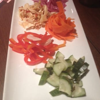 Umami Ramen & Dumpling Bar - Pickled veggies. - Chinese Near Me - Madison, Wisconsin Umami Ramen & Dumpling Bar - Pickled veggies. - Chinese Near Me - Madison, Wisconsin
