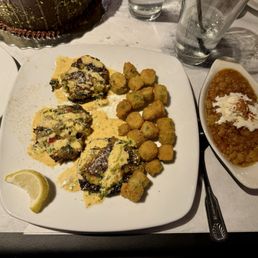Seafood Stuffed Portobello