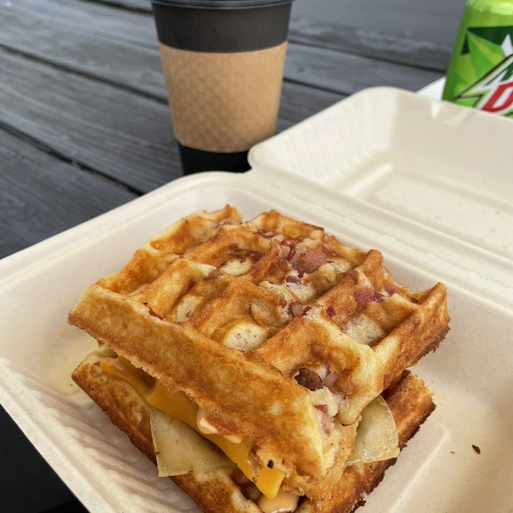 Hello Waffle Cart - Zesty chicken sandwich - Waffles Near Me - Camas, Washington Hello Waffle Cart - Zesty chicken sandwich - Waffles Near Me - Camas, Washington