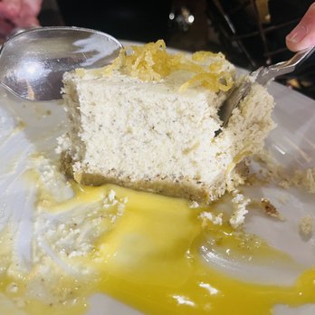 Lone Wolf Restaurant & Lounge - Rosemary lemon cheesecake with pistachio crust! - New American Near Me - Jackson, California
