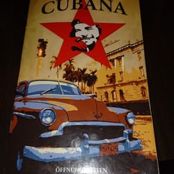Cubana Bar - Karte