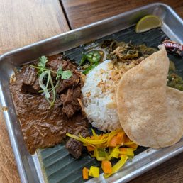Beef Rendang Sandwich
