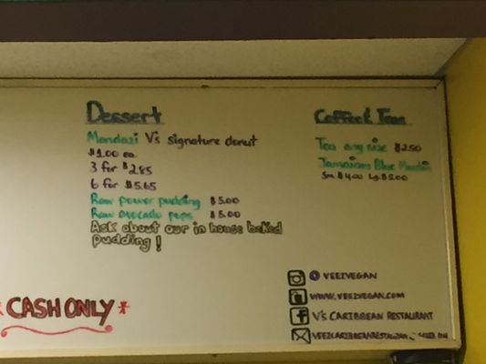Menu photo 1 V's Caribbean Restaurant Toronto, ON